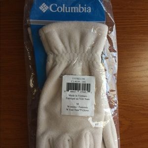 White Columbia Fast Trek Gloves *NEW*